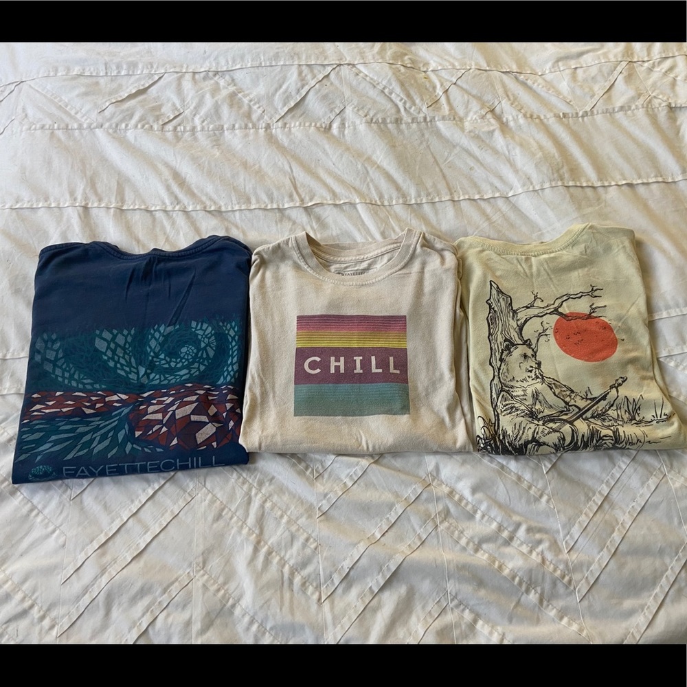 Fayettechill T Shirt Bundle Small